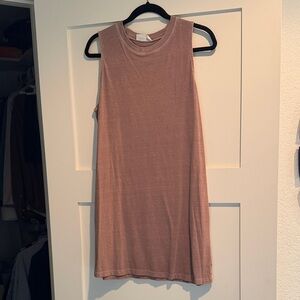 Sleeveless Tan/Light Brown Dress